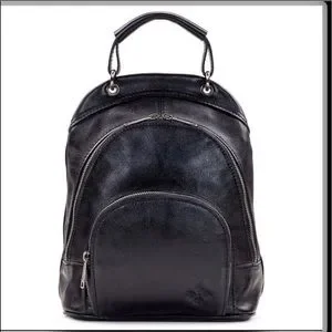 ? ?Patricia Nash Black Leather Backpack & Matching Wallet Combo? Amazon.com: Patricia Nash Luzille 100% Full Grain Leather  main image 4